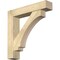 Ekena Millwork Imperial Block Rough Sawn Bracket w/ Offset Brace, Douglas Fir, 8"W x 40"D x 40"H BKT0806X40X40IMP05RDF - alternate 1